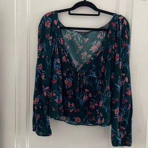 American Eagle Floral Top